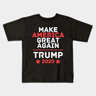 Make America Great Again Trump 2020 Kids T-Shirt